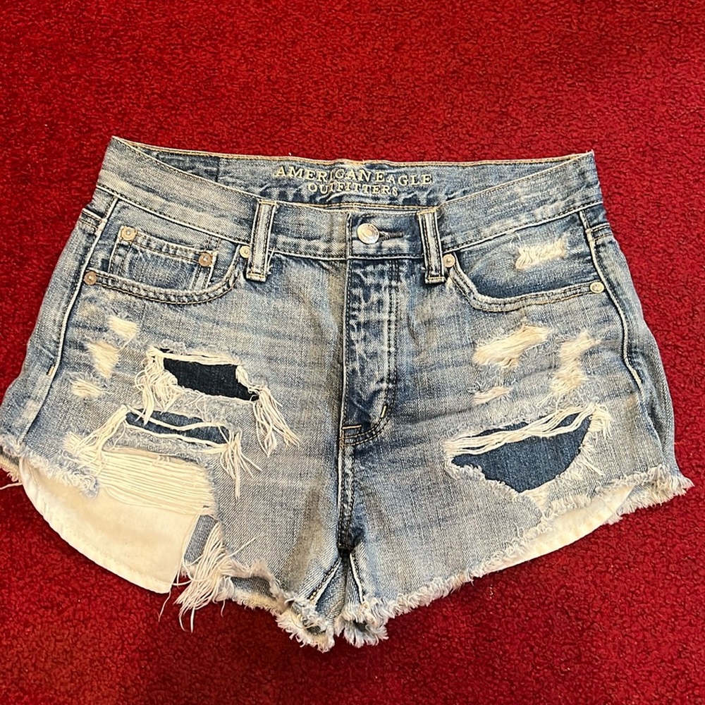 TWO American Eagle Denim Shorts